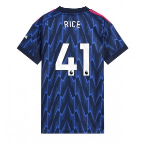 Arsenal Declan Rice #41 Udebanetrøje Dame 2025-26 Kortærmet